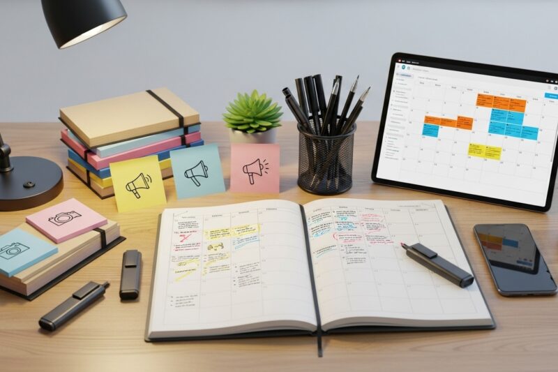 Jak planować kalendarz publikacji w mediach społecznościowych?