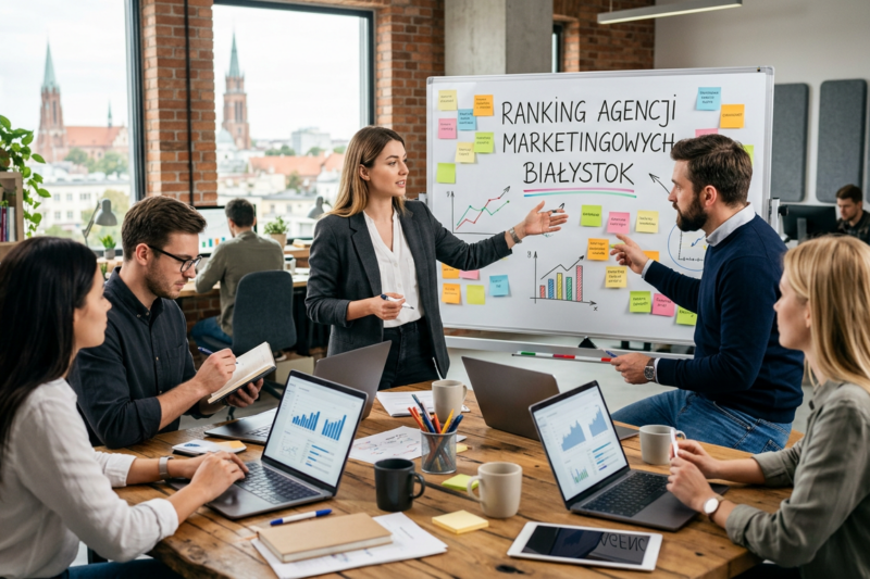 Ranking agencji marketingowych Białystok 2026 – kogo wybrać?