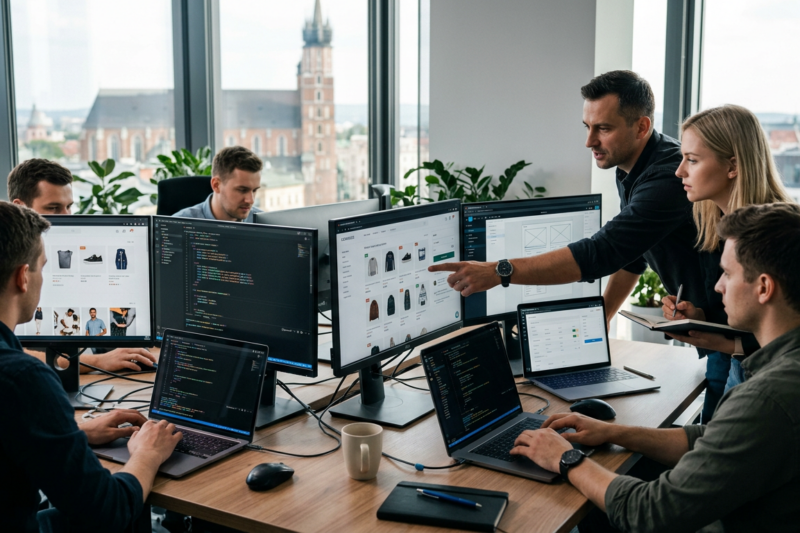 Ranking firm tworzących sklepy internetowe Kraków 2026 – TOP 10 najlepszych agencji