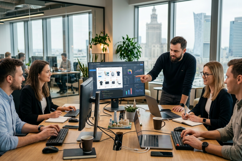 Ranking firm tworzących sklepy internetowe Warszawa 2026 - kogo wybrać?