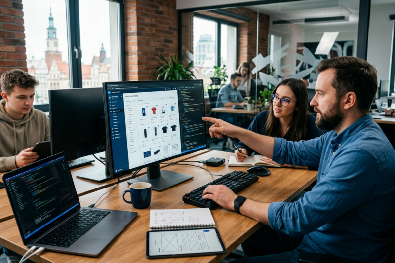 Ranking najlepszych firm tworzących sklepy internetowe Poznań 2026 - komu powierzyć swój e-commerce?